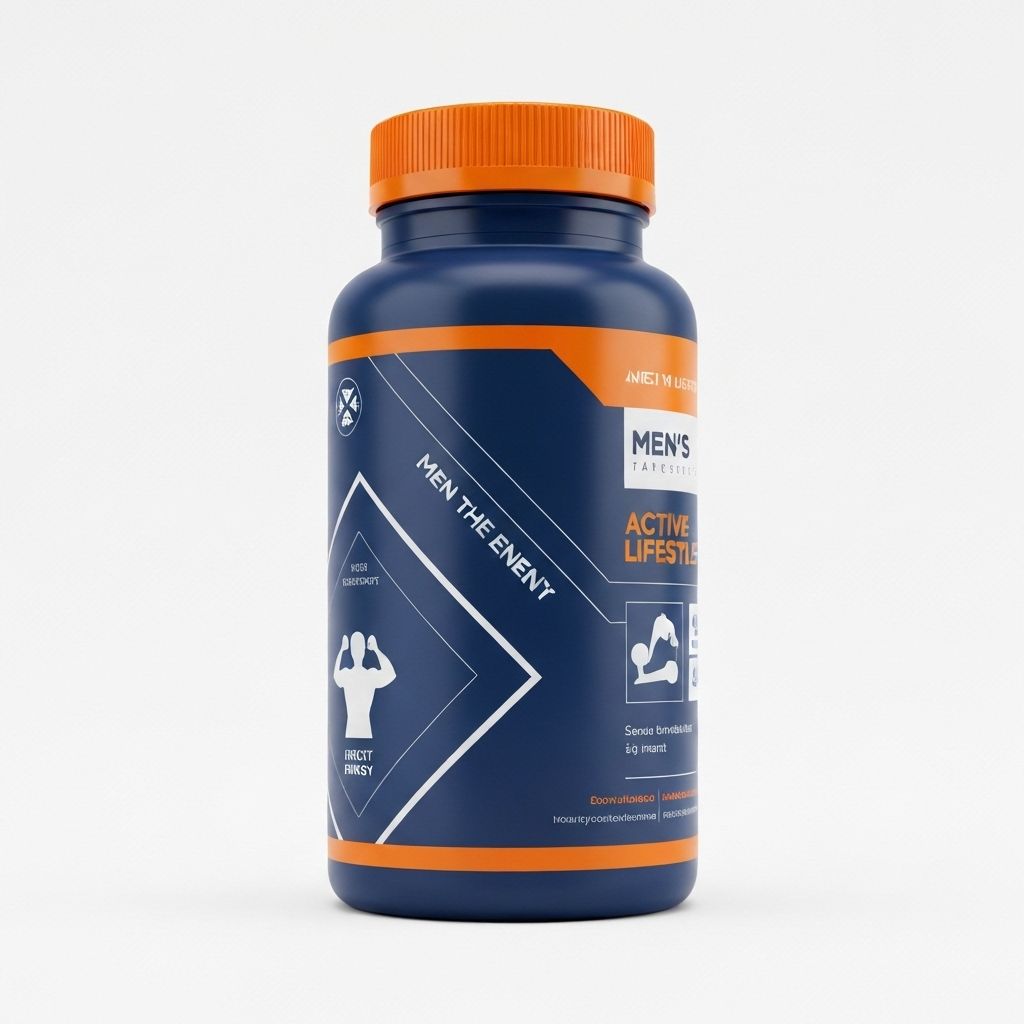 Men's active lifestyle supplement